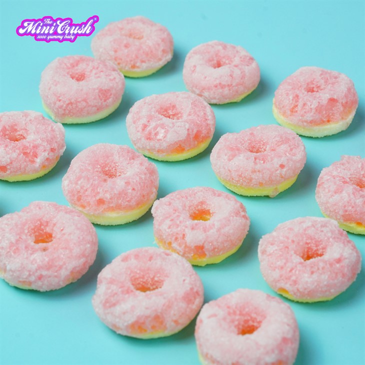 Freeze Dried Crunchy Peach Rings (Natural Color) factory