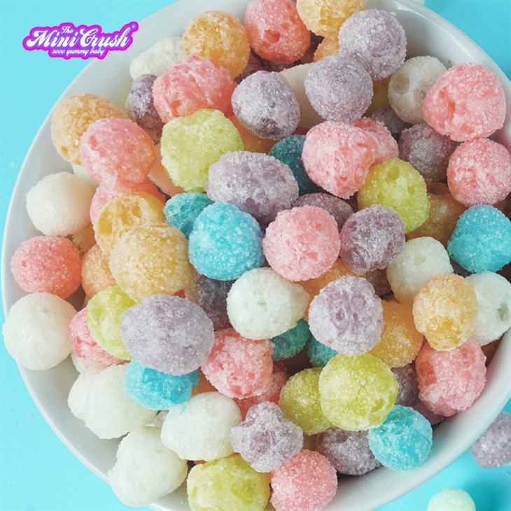 Freeze Dried Crunchy Puffs (Natural Color) factory