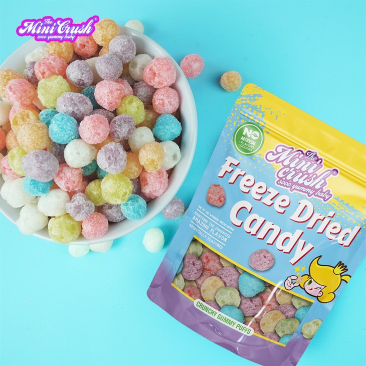 Freeze Dried Crunchy Puffs (Natural Color) suppliers