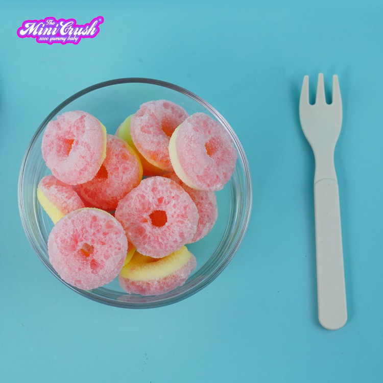 Freeze Dried Crunchy Peach Rings (Natural Color)