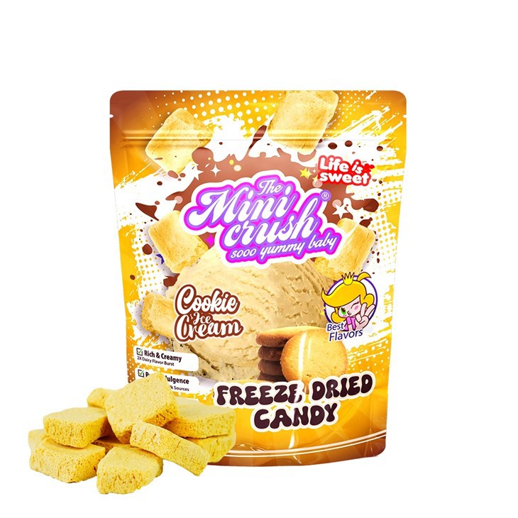 Freeze-Dried Ice Cream (Cookie Flavor) Bulk