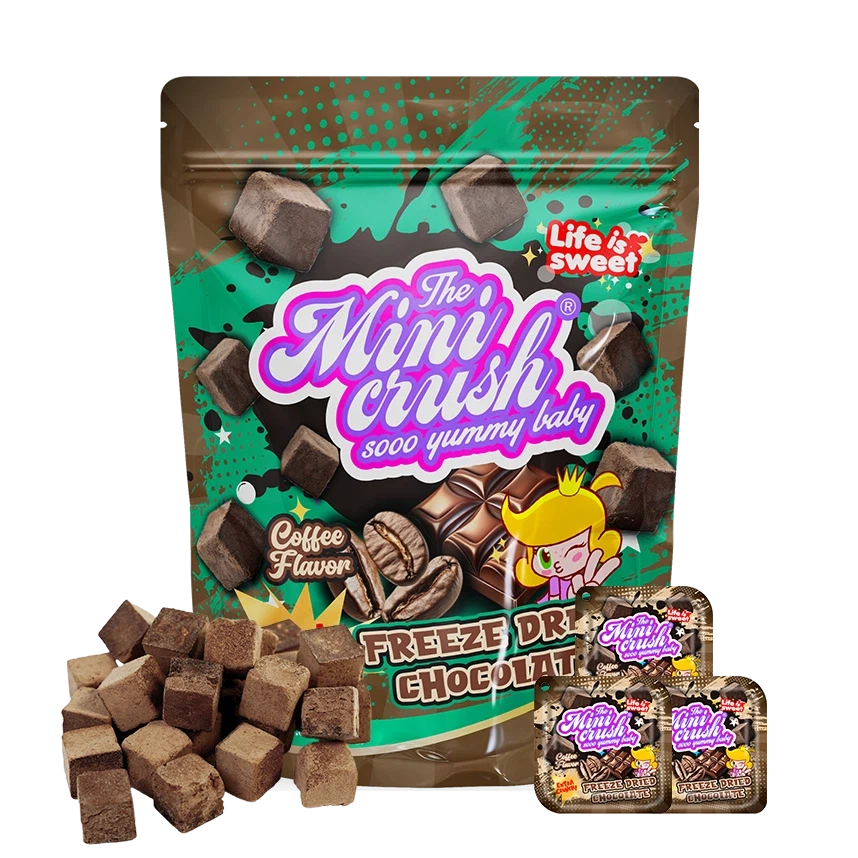 ఫ్రీజ్-ఎండిన చాక్లెట్ (కాఫీ ఫ్లేవర్)
