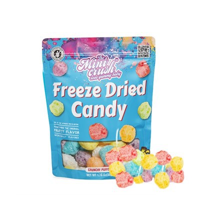 ఎండిన క్రంచీ పఫ్‌ను ఫ్రీజ్ చేయండి