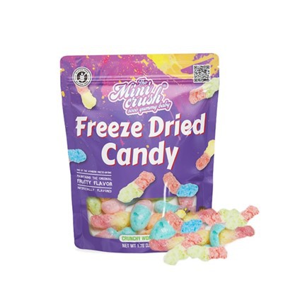 ఎండిన క్రంచీ పురుగులను స్తంభింపజేయండి