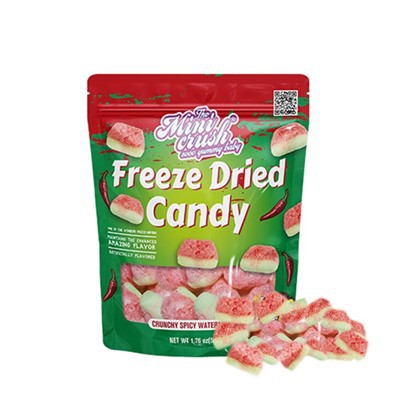 స్పైసీ పుచ్చకాయ రుచి ఫ్రీజ్ ఎండిన మిఠాయి