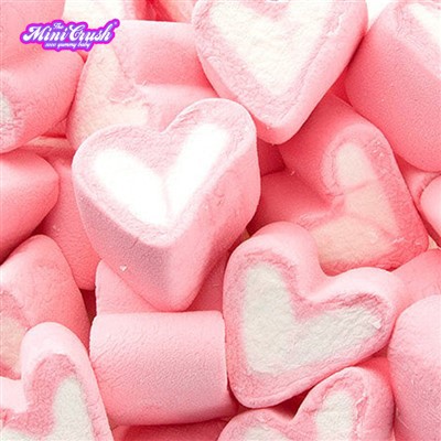 ఫ్రీజ్-ఎండిన గుండె-ఆకారపు మార్ష్‌మాల్లోస్