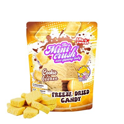 ఫ్రీజ్-ఎండిన ఐస్ క్రీం (కుకీ ఫ్లేవర్)