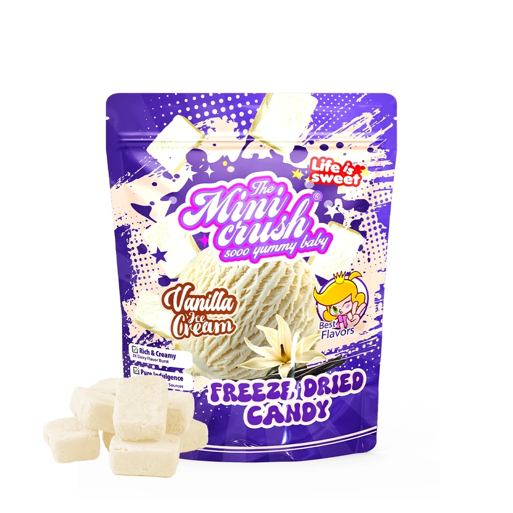 ఫ్రీజ్-ఎండిన వనిల్లా ఐస్ క్రీమ్